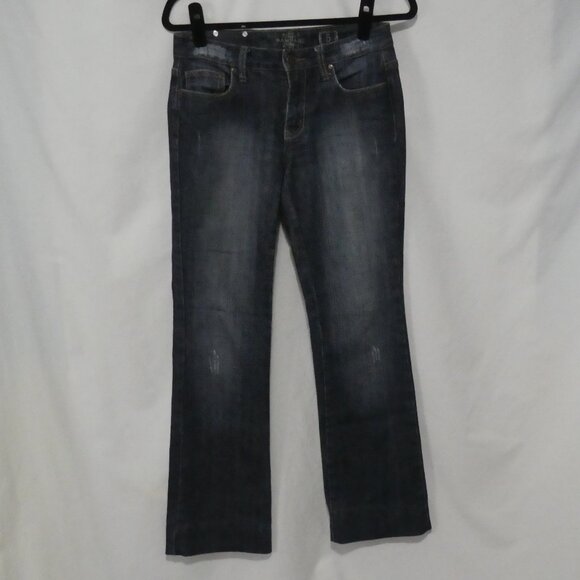 RAMPAGE | size 5 | Classic Blue Dark Wash Straight Cut Denim Jeans - Picture 1 of 16